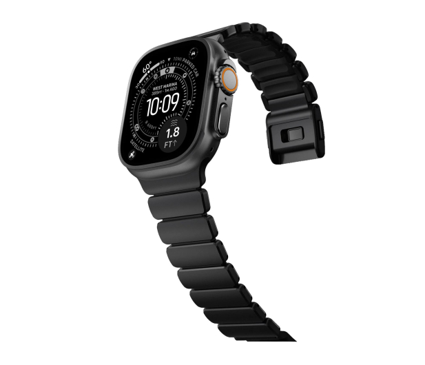 Nomad Stratos Band FKM Apple Watch 45/46/49mm black titanium - 1418392 - zdjęcie 6